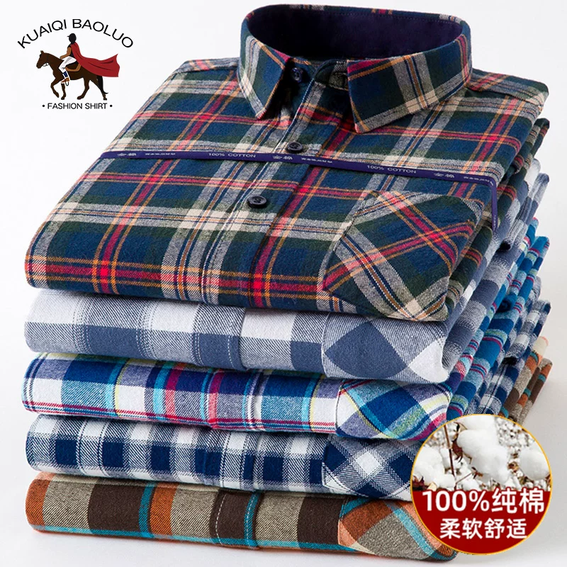 Cotton shirt, 100% cotton, plus size