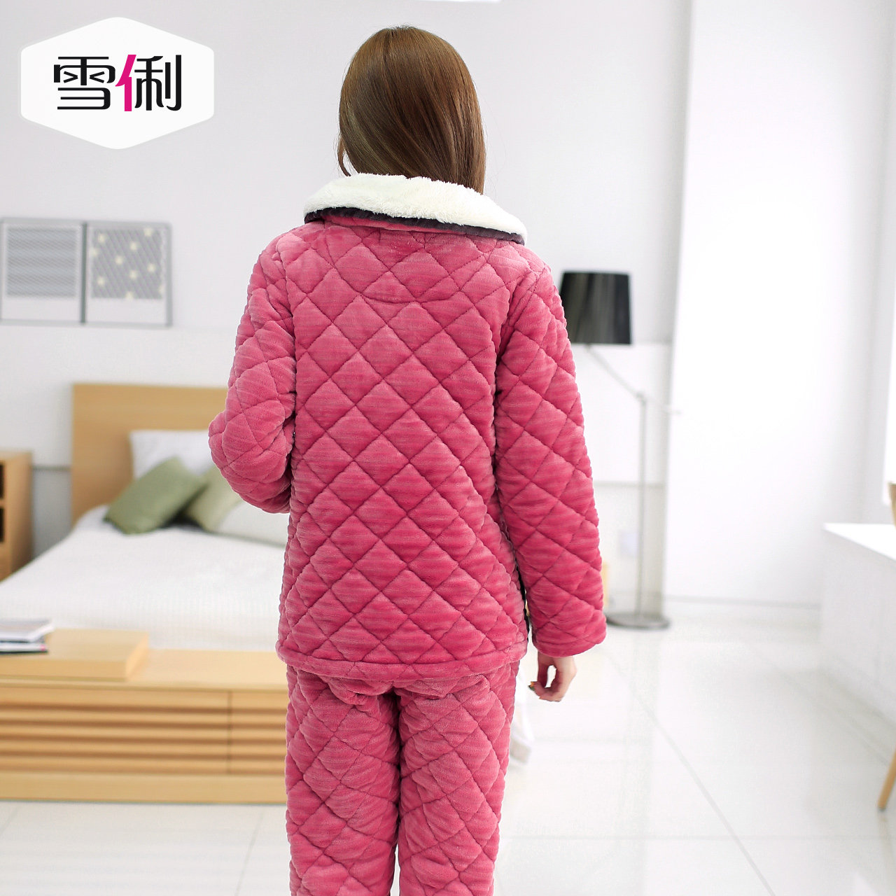 Pyjama mixte en Polyester Polyester  à manches longues - Ref 3004498 Image 5