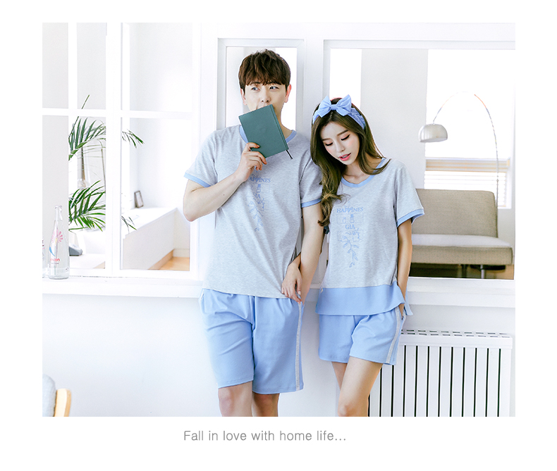 Pyjama mixte en Coton à manche courte - Ref 3004520 Image 16