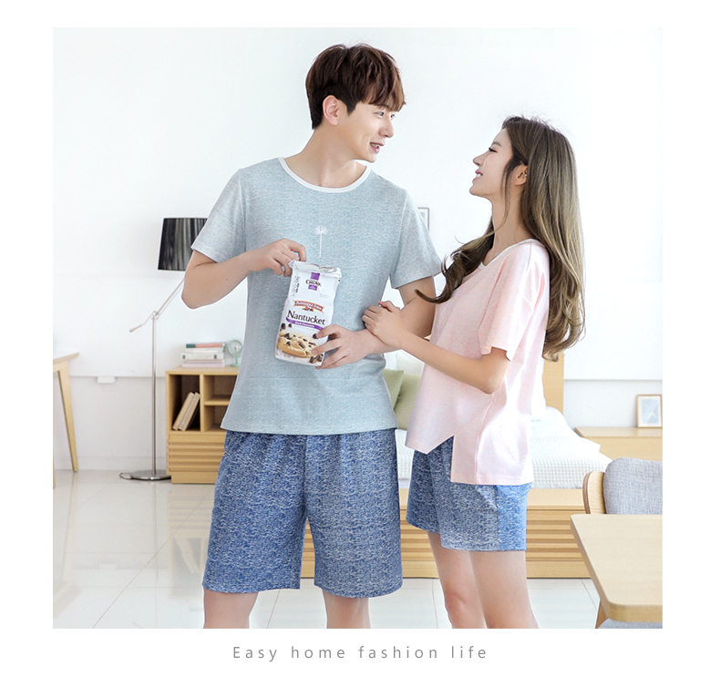 Pyjama mixte en Coton à manche courte - Ref 3004519 Image 12