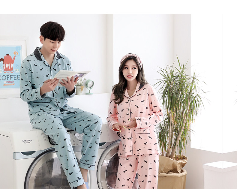 Pyjama mixte en Coton à manches longues - Ref 3004563 Image 22