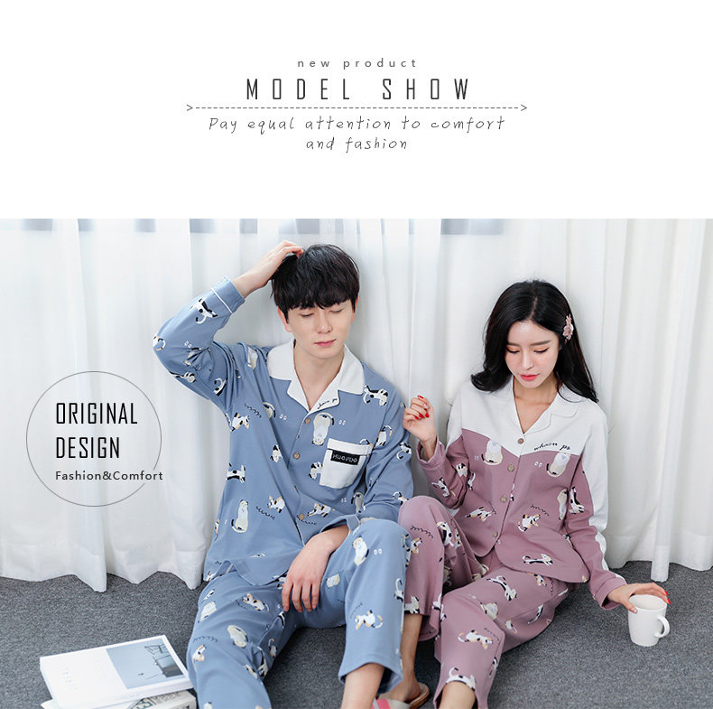 Pyjama mixte en Coton à manches longues - Ref 3004663 Image 6