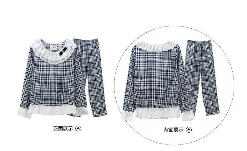 Pyjama mixte en Coton à manches longues - Ref 3004619 Image 20