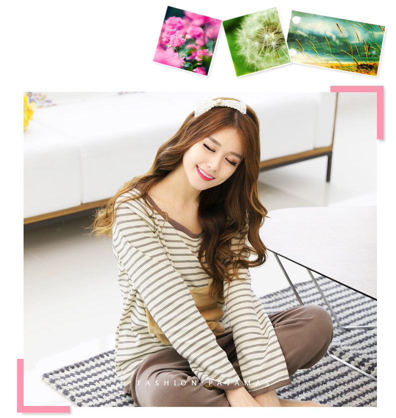 Pyjama mixte en Coton à manches longues - Ref 3004593 Image 11