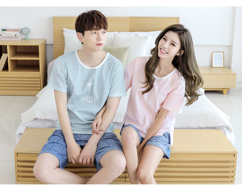 Pyjama mixte en Coton à manche courte - Ref 3004519 Image 17