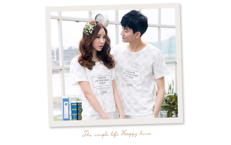 Pyjama mixte en Coton à manche courte - Ref 3004506 Image 12