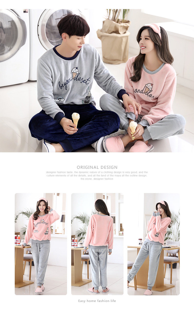 Pyjama mixte en Polyester Polyester  à manches longues - Ref 3004578 Image 12