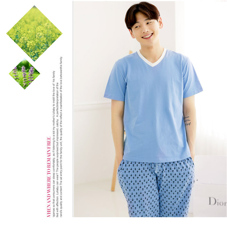 Pyjama mixte en Coton à manche courte - Ref 3004622 Image 21