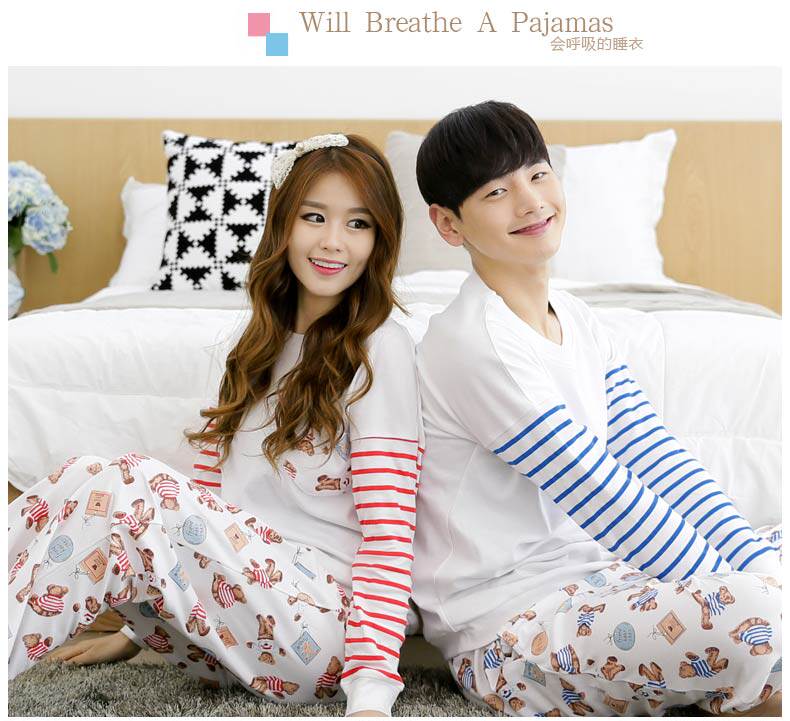 Pyjama mixte en Coton à manches longues - Ref 3004505 Image 14