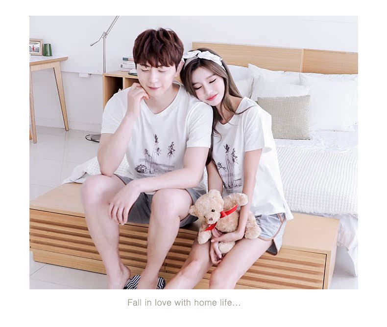 Pyjama mixte en Coton à manche courte - Ref 3004601 Image 16