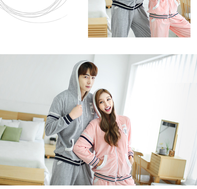 Pyjama mixte en Coton à manches longues - Ref 3004667 Image 21