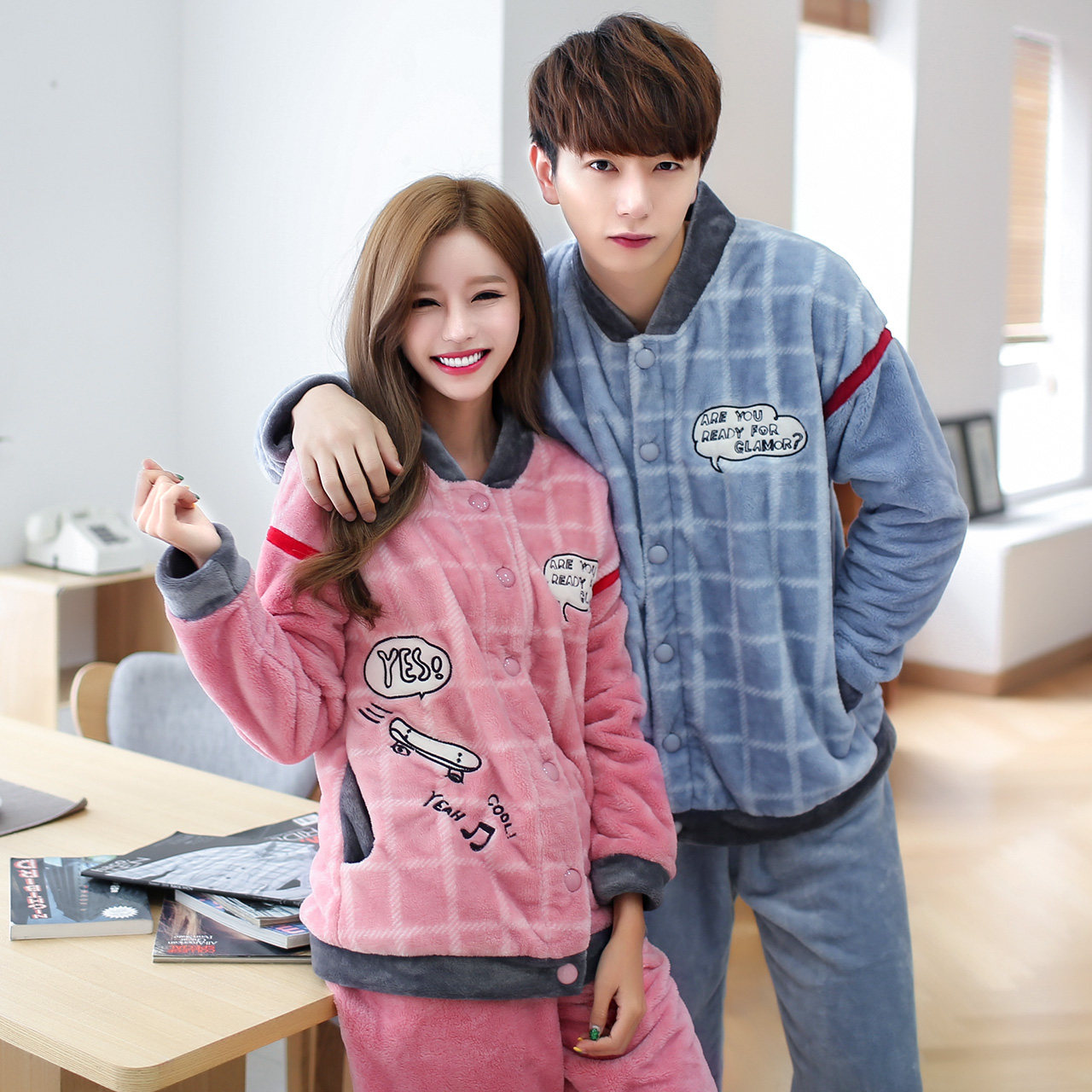 Pyjama mixte en Polyester Polyester  à manches longues - Ref 3004553 Image 3