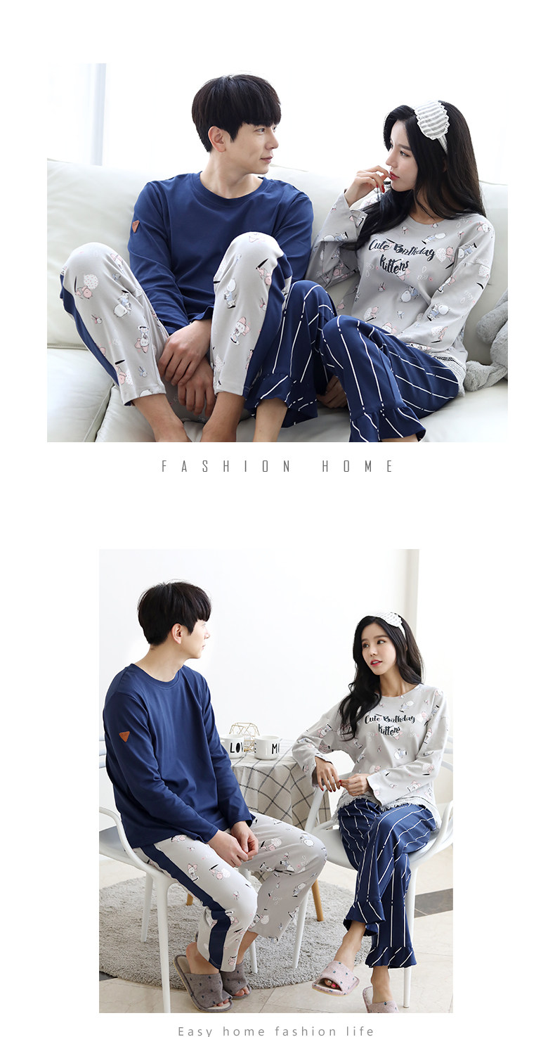 Pyjama mixte en Coton à manches longues - Ref 3004564 Image 10