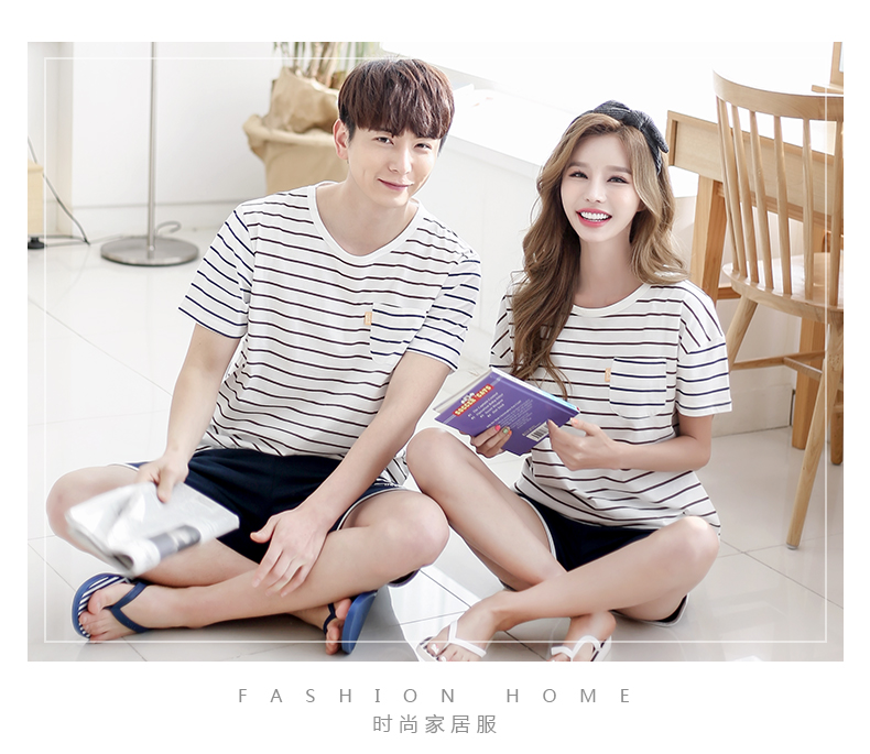 Pyjama mixte en Coton à manche courte - Ref 3004551 Image 11