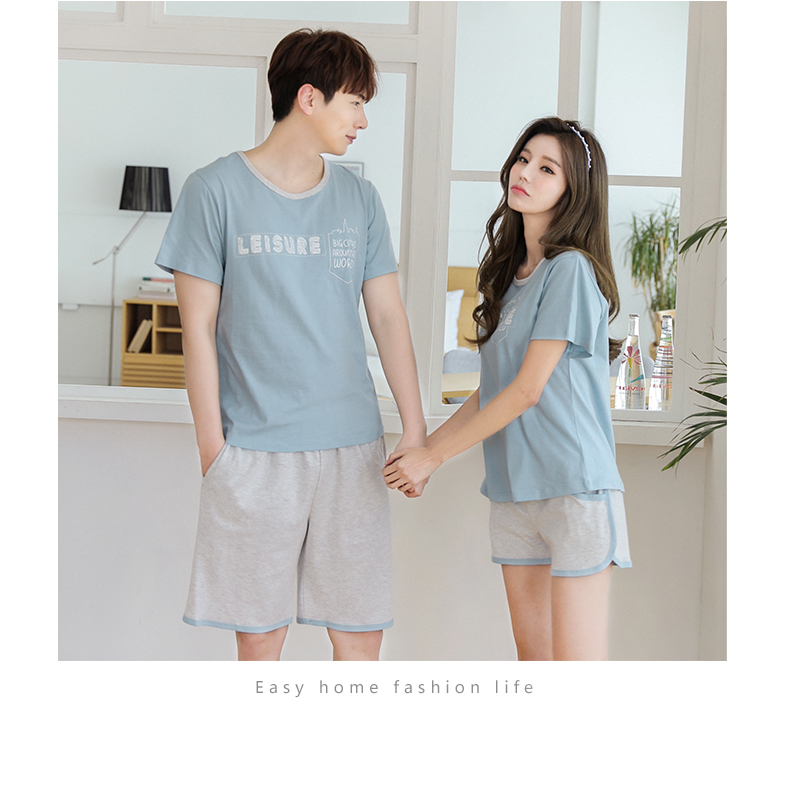 Pyjama mixte en Coton à manche courte - Ref 3004518 Image 10