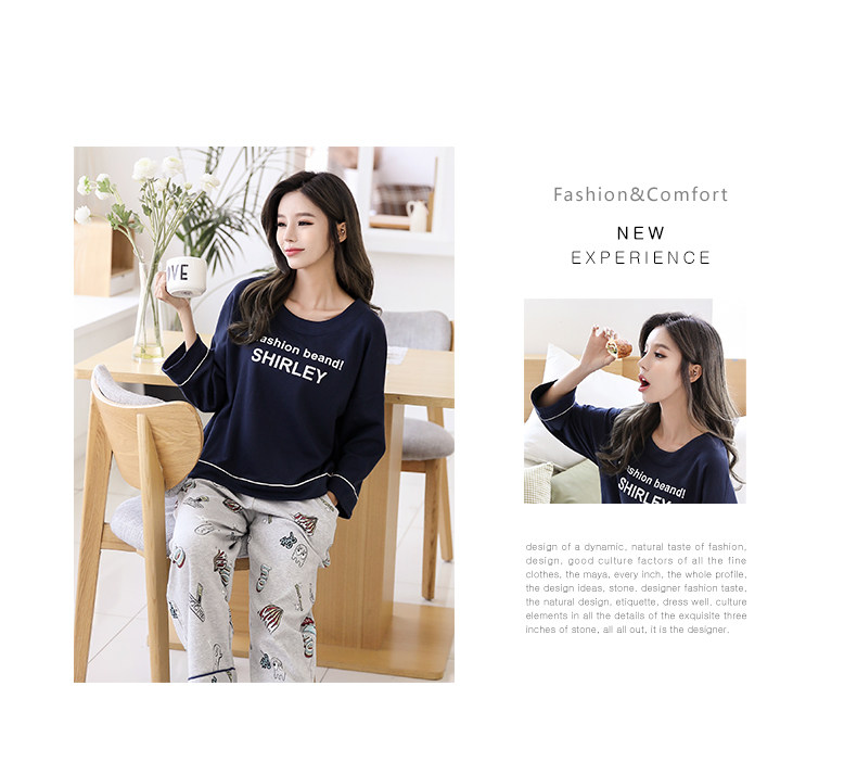 Pyjama mixte en Coton à manches longues - Ref 3004568 Image 20