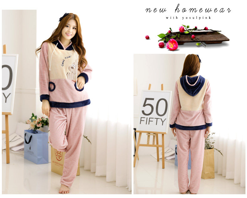 Pyjama mixte en Polyester Polyester  à manches longues - Ref 3004534 Image 15