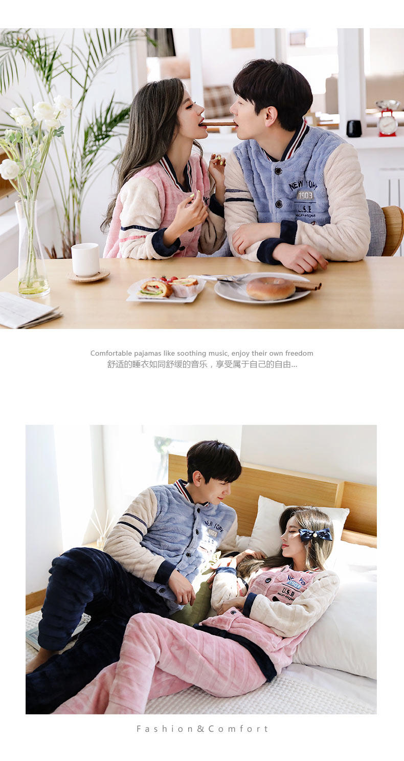 Pyjama mixte en Polyester Polyester  à manches longues - Ref 3004606 Image 13