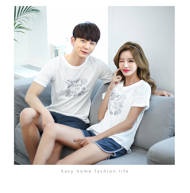 Pyjama mixte en Coton à manche courte - Ref 3004497 Image 12