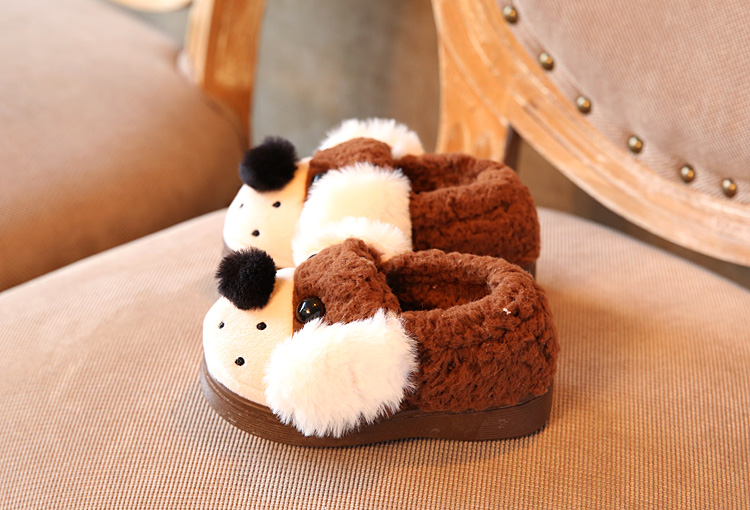 Chaussons enfants en coton pour hiver - semelle autre - Ref 1008293 Image 26