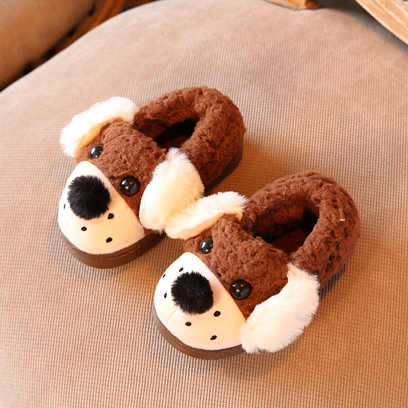Chaussons enfants en coton pour hiver - semelle autre - Ref 1008293 Image 39
