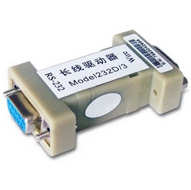 Three-wan Model232D 9 light isolation extends RS232 serial port signal 1 2KM 7-wire system extender