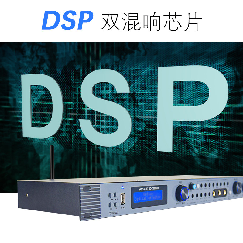 Bluetooth USB Professional Sound Front Stage Effectors Karaoke Karaoke Stage Performance Engineering Mic-One-One-One-Push-proof scream