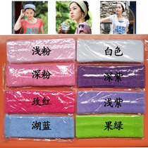 Japan and South Korea yoga sports headband womens short hair hair band non-slip band Running sweat-absorbing tide men quick-drying headband strap