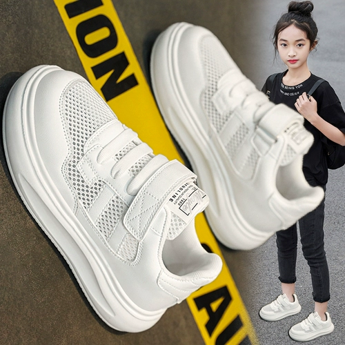 Спортивная обувь, детская белая обувь, летние кроссовки, осенняя, подходит для подростков