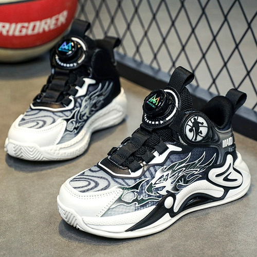 Детская баскетбольная спортивная обувь для мальчиков, туфли, подходит для подростков, для бега
