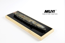 Shuiying Workshop High quality 700 boat model display box 43x15x15cm
