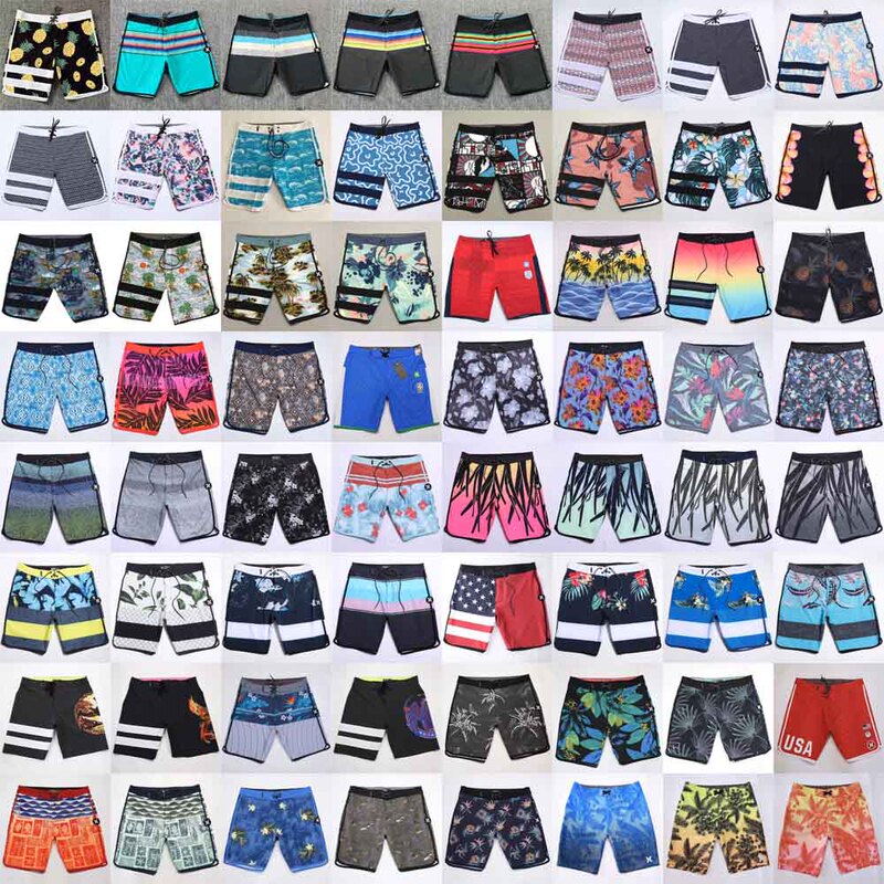 Elastic Men's Fitness Competition Shorts, Beach Shorts, Surf Shorts, Swimming Trunks, Casual Shorts, Beach Shorts