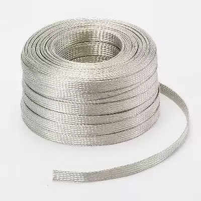 Flat tinned copper braided wire Bare copper conductive tape 2 5 4 6 10 16 25 35 50 square 100 meters