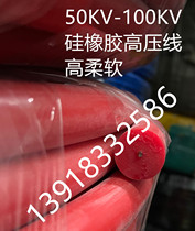 Coarse 18mm wire 2 5 square rubber soft high voltage test wire AGG100KV electrostatic high voltage wire