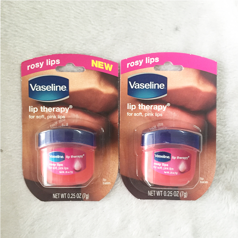 Mỹ Vaseline 柾 国 国 唇膏 dưỡng ẩm cho nam và nữ trẻ em sửa chữa son dưỡng môi - Son môi son merzy v6