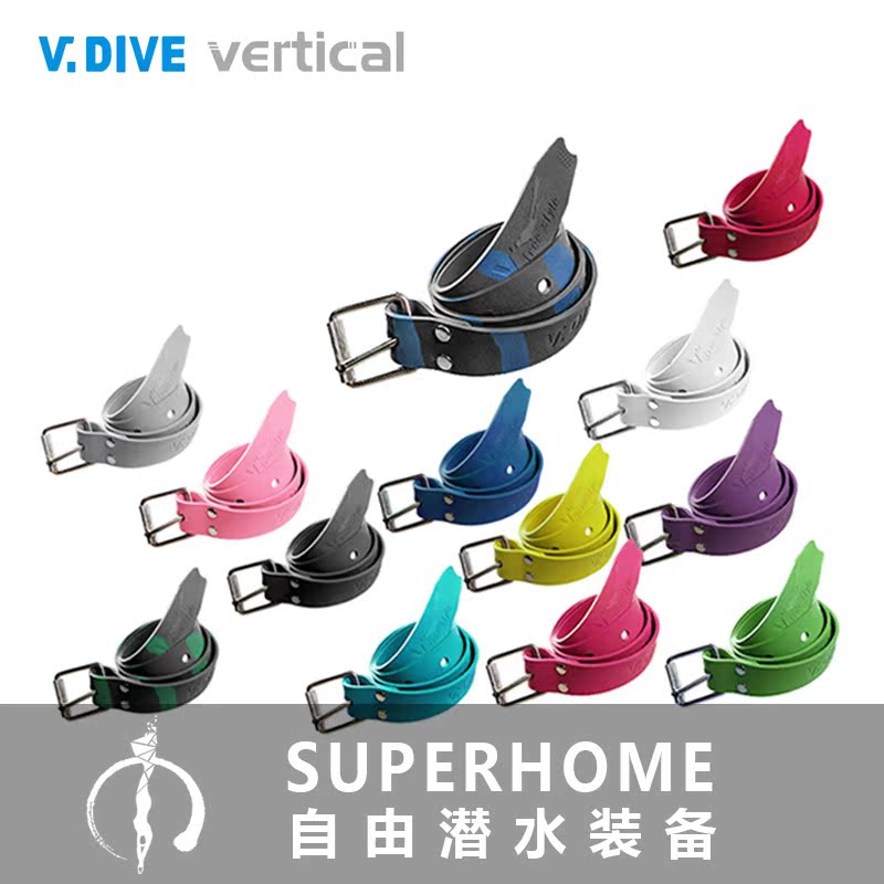 VDIVE Freediving Counterweight with stainless Steel Buckle 13 colors available