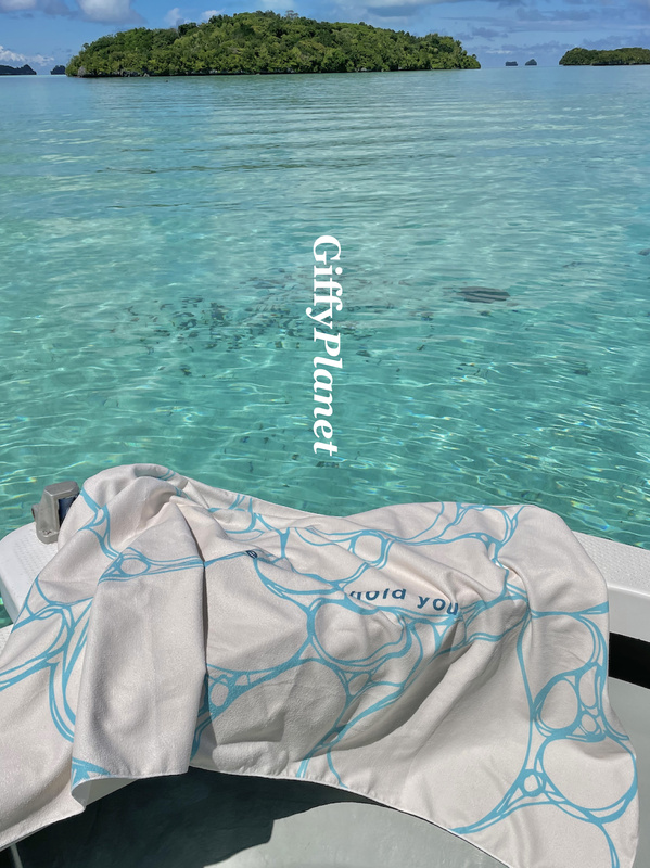 Giffyplanet Ocean Slice Stheo Original Design Ocean Series Quick-Drying Towel Beach Towel 160*80