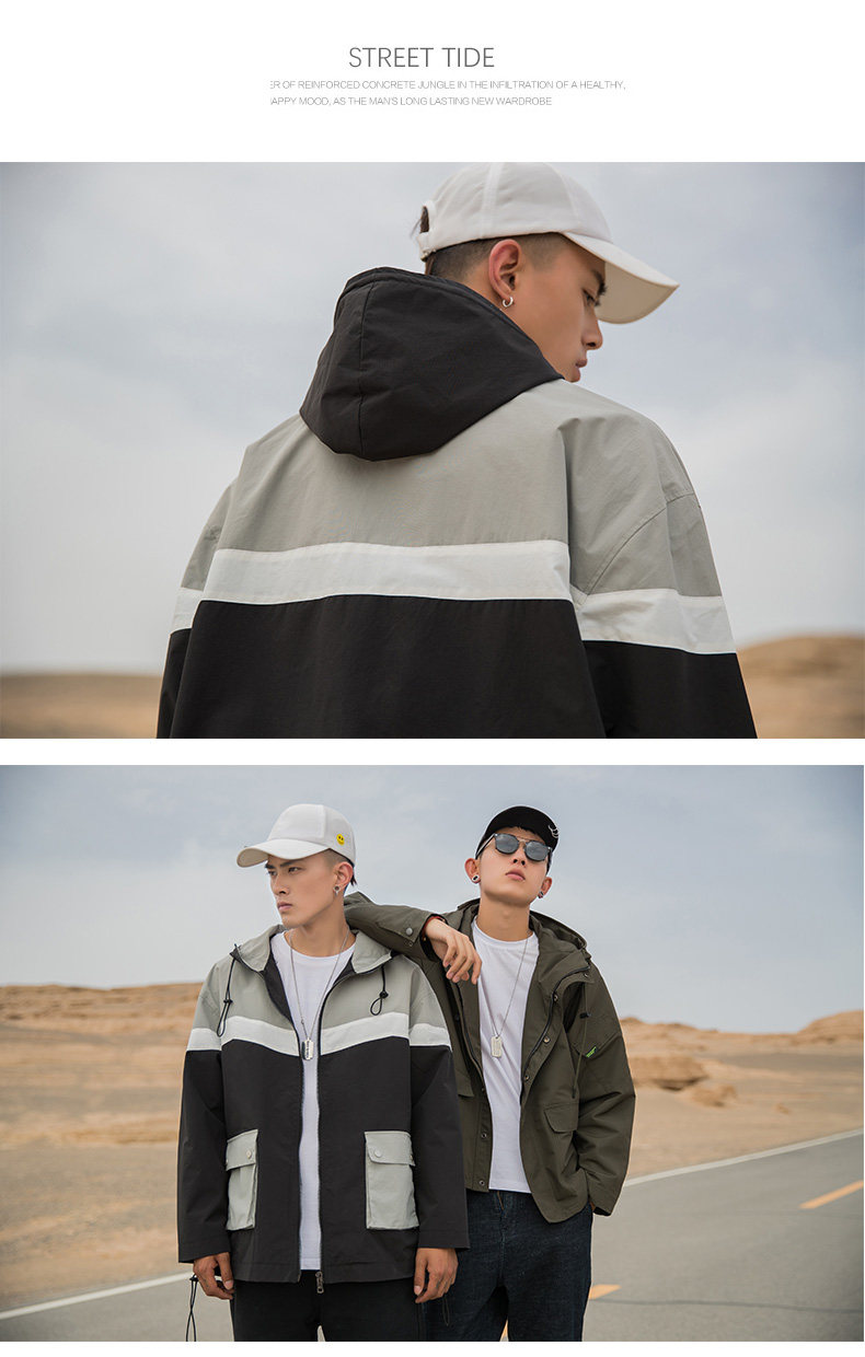 Blouson homme      manches longues en Nylon - Ref 3118751 Image 20