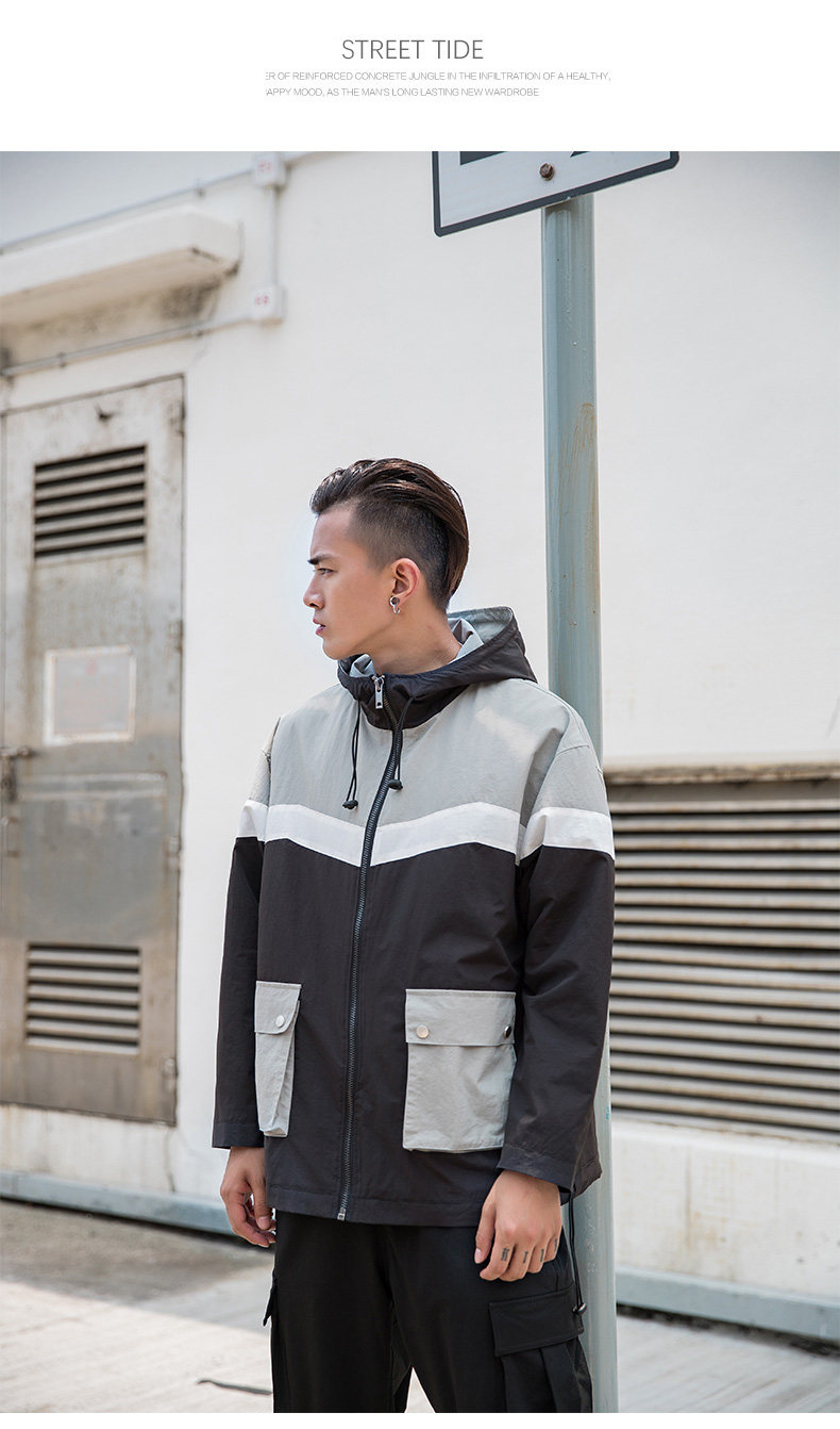 Blouson homme      manches longues en Nylon - Ref 3118751 Image 27