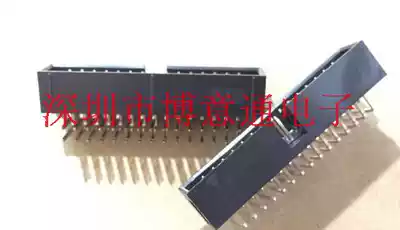 IDC slot mother seat 30PIN 2X15 pin pitch 2 0MM 90 degree curved pin hard disc drive cable socket