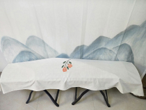 Kite cover dust cover Chinese wind cover dust cover piano cover hand-painted persimmon Chinese wind 163 universal original