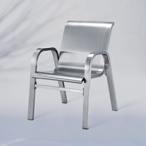 Three-person row chair sofa waiting chair infusion chair waiting chair public seat airport chair stainless steel Bank chair
