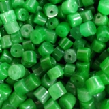 Изумрудные бусины из нефрита, браслет из бисера ручной работы, плетеное ожерелье, высококлассный ремешок, 6mm