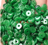 Изумрудные бусины из Мьянмы, прокладка, защитный амулет, пряжка с аксессуарами, DIY