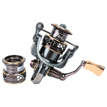 Fishing house Jaguar 1000 2000 3000 double-line cup 10-axis road sub-spinning wheel rocky fishing reel fishing reel