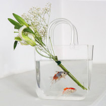 Creative Light Luxury Red Vase Acrylic Bag Flower Bag Bag Bag Bag Bag Bag Fitbowl