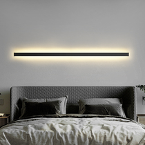 Minimalist long wall lamp Bedroom bedside lamp Modern simple creative living room hotel stairs TV background wall lamp