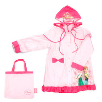 Korean winghouse children raincoat Ice Princess children long sleeve hooded raincoat primary school raincoat