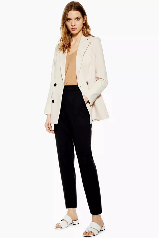 Asos Topshop Women's Cigarette Pants Suit Trousers Asos Topshop Women's Cigarette Pants Suit Trousers