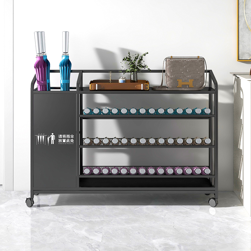 ホテルのロビー、教室、クラス、便利な傘ラック、排水収納ラックなどに最適な大容量の商業用傘収納ラック